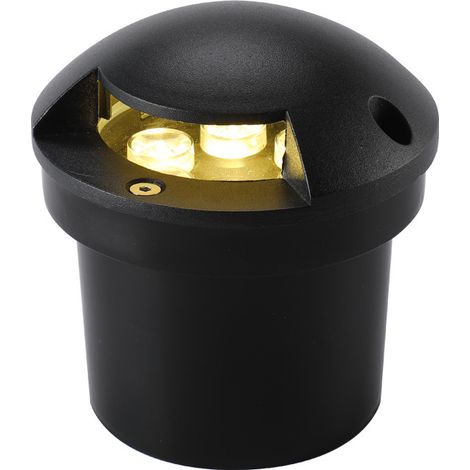 Luminaire extérieur (Moderne) en Noir Aluminium 6W Irradiation unidirectionnelle (1/4)