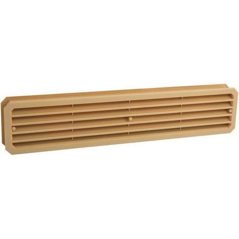 Marley Türlüftungsgitter 452 x 92 mm, limba Lüftungsgitter