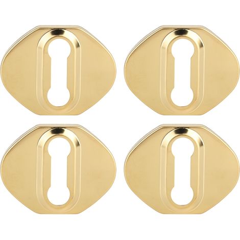 4 pièces cache-serrure de porte voiture en or pour Honda CRV 2012-2018 (1/5)