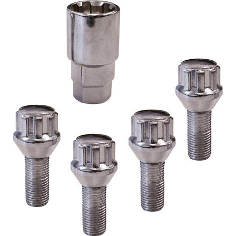 VIS ANTIVOL M12X1.5X26MM SPHERIQUE MODELE C X4