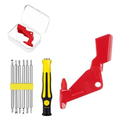 Bouton Interrupteur à gâchette robuste pour aspirateur Dyson V11/V10, Outil de réparation de Bouton d'alimentation amélioré(avec accessoires de tournevis),TRIMEC (1/5)