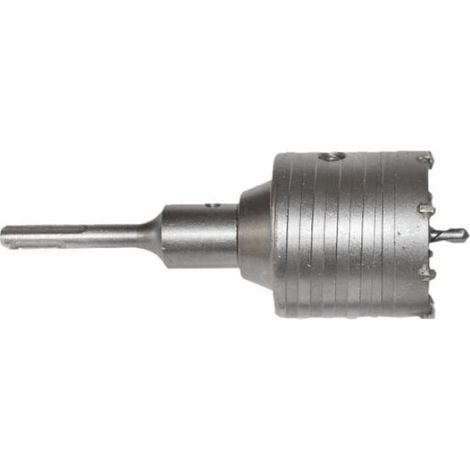 Corona AWTOOLS 65mm para concreto, herramienta profesional con soporte hexagonal, alta precisión, resistencia y durabilidad, ideal para perforación en concreto y materiales duros (1/2)