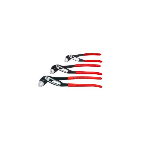 KNIPEX 88 01 180 SB Alligator® Pinza regolabile per tubi e dadi Rivestita in plastica antiscivolo atramentata nera 180 mm