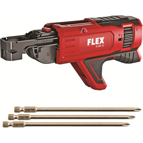 Flex Magazinvorsatz Schraubmagazinvorsatz M-DW 55 inkl. 3 Bits für DW 45 18.0-EC (1/3)