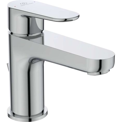 Ideal Standard Grifo lavabo Cerafine O, H80, con vaciador., Salida 114mm, Cromo, BC698AA (1/5)