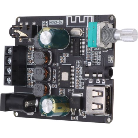 HiFi Bluetooth Stereo Digital-Leistungsverstärkermodul, Platine mit TPA3116-Chip, 2 x 50 W, für Heimkino (1/4)