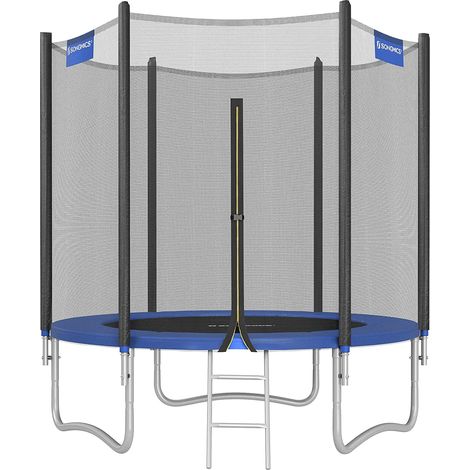 Songmics – Trampoline extérieur 183 cm – Filet de sécurité PE – Cadre en acier galvanisé – Charge max 100 kg – STR061Q01