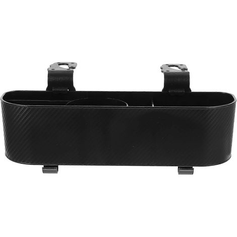 Organisateur de dossier de siège auto, boîte de rangement pour bouteilles d'eau, boîtes de mouchoirs et jouets-29.5X7.9CM-Black 1
