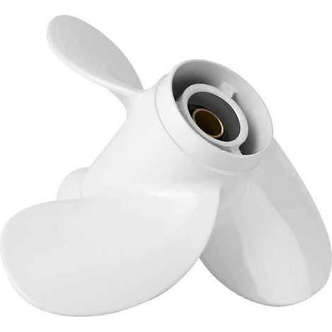 Außenbordpropeller für 9,9 PS und 15 PS Bootsmotoren (9 1/4 x 9 Zoll), 3-Blatt, 8-Zahn.