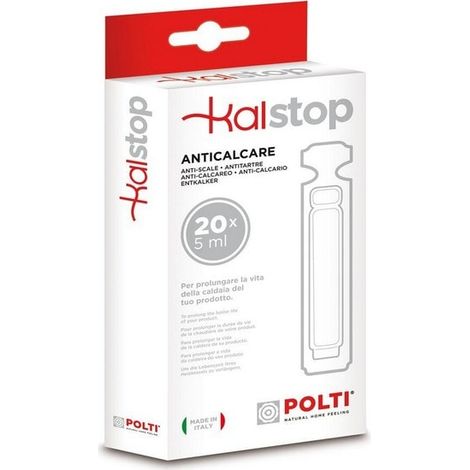 Kalkentferner kalstop 20 dosen für dampfreiniger polti