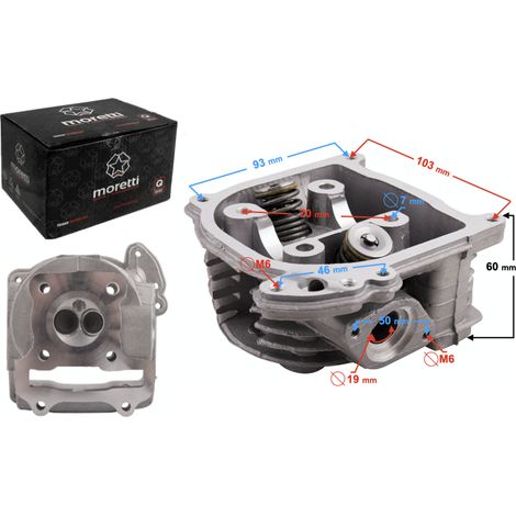 Scooter Head for 4T 50cc 139QMB (1/4)