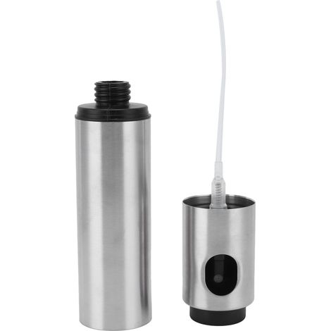 Bouteille à huile en acier inoxydable pour BBQ et cuisine, distributeur d'huile pratique (1/5)