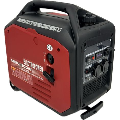 ELECTROPOWER – Groupe électrogène inverter 3800iS – 3300W – Silencieux 60 dB (1/5)