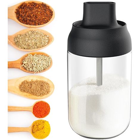 Pot à épices 250 ml avec cuillère et couvercle