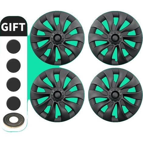 Couvre-roues, taille 18 pouces, construction en plastique durable, Style Sakura (1/2)