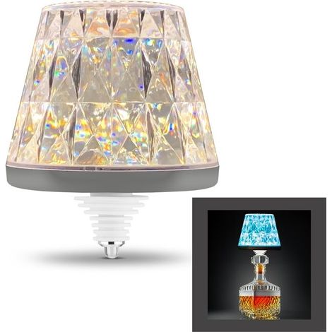 Rev Led Bottle Lamp With Battery Lamprusco Cristal RGBW