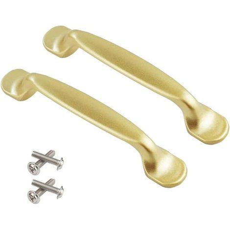ZOLGINAH 2 maniglie per ante di mobili da cucina, cassetti, armadi e mobili da camera da letto, interasse fori 96 mm (1/5)