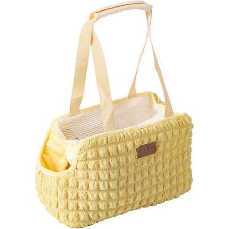 Sac de transport bandoulière pour chats, idéal pour les voyages et les promenades.
