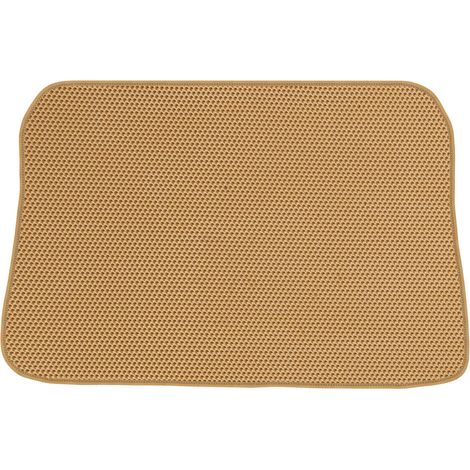 Tappetino per bagagliaio in EVA per Volkswagen Polo III Hatchback dal 1999 al 2001, a nido d'ape - beige (1/5)