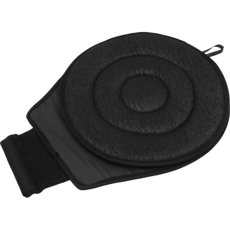 Coussin de siège pivotant à 360° pour voiture et maison – Tapis rotatif antidérapant pour un accès facile, aide à la mobilité légère pour les personnes âgées et à mobilité réduite – Tissu (1/5)