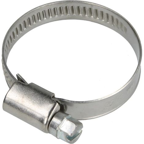 Collier de serrage 9 mm inox plage de serrage 25 - 40 mm