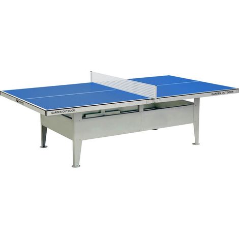 Tavolo da Pin Pong con Piano Blu per Esterno Garlando Garden Outdoor (1/5)