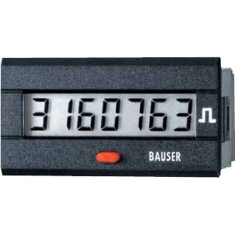 Bauser 3810.3.1.1.0.2 contador digital negro preciso