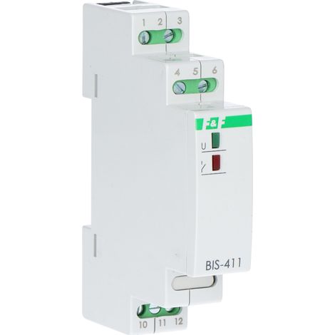 Relais bistable 1P 16A séparé 24V AC/DC Appel BIS-411i-24V BIS-411-LED-24V (1/3)