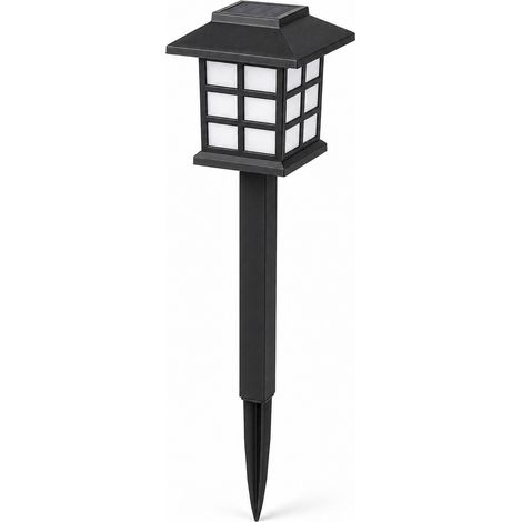 Lampe Solaire LED Étanche pour Jardin Pelouse Lumière Chaude (1/5)