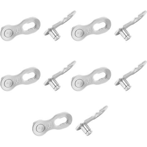 Lot de 5 paires maillons chaînes vélo 10 vitesses installation anticorrosion (1/5)