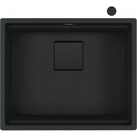 Franke Unterbauspüle Kubus 2 KNG 110-52 Fragranit Black Matt - Black Collection (1/3)
