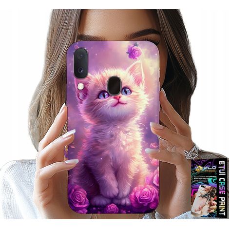 Custodia per Samsung Galaxy A20E - dolce gattino, gatto, motivi con animali (1/5)
