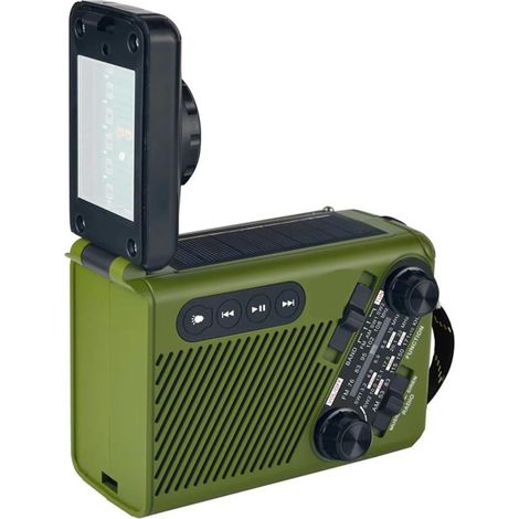 Radio Solaire Récepteur AM/FM/OC avec et Charge (1/5)