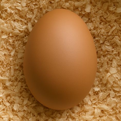 Uovo Finto Di Gallina  Anatra In Ceramica  Color Crema Grandi