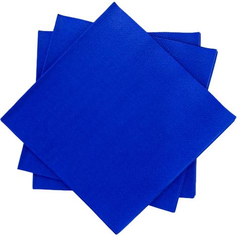 Duka Mononord Papierservietten 33x33 cm 20 Stück blau (1/3)