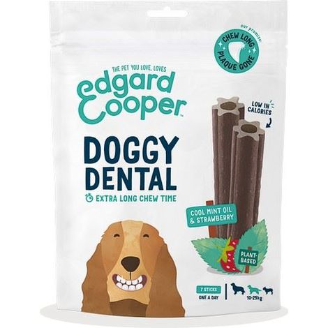 Edgard & Cooper Dental for Dogs Strawberry & Mint Medium 7 sticks - 267342 (1/4)