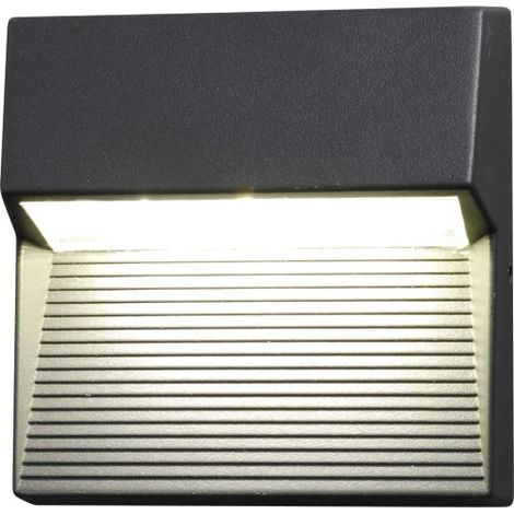 Lutec 563800021 APPLIQUE Radius quadrato metallo nero 1 L [Classe di efficienza energetica A+] (1/3)