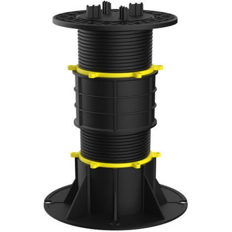 Lot de 1 plots terrasse réglable Universal pour lambourdes et dalles DY-A08(270-355mm) (1/5)
