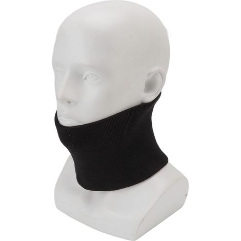 Protège-Cou de Soudage, Protection du Cou à 5 Niveaux Résistant aux Coupures, Cache-Cou Respirant pour Hommes et Femmes, Noir (1/5)