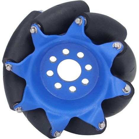 3-Zoll-45°-Omnidirektionalrad mit 8 TPU-Gummiantriebsrollen, Industrieroboter-Autoteile, Right 5606‐0
