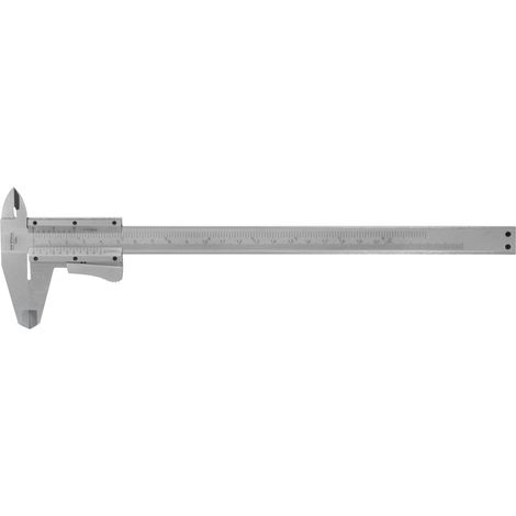 SW-Stahl 72301L Präzisions-Schieblehre rostfrei, matt verchromt Messbereich 200 mm