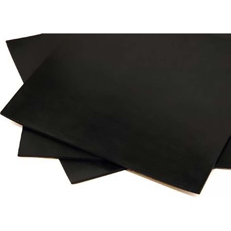 Plaque caoutchouc Nitrile noire, 1.4m x 1m x 1.5mm ( Prix pour 1 )