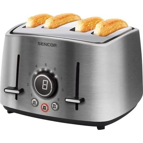 Sencor STS 5070SS Edelstahl-Toaster 1600 W