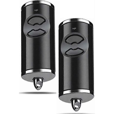Lot de 2 télécommandes portables pour porte de garage, émetteur 868,3 MHz, compatible avec l'ouvre-porte de garage Hormann HSE-4-868-BS