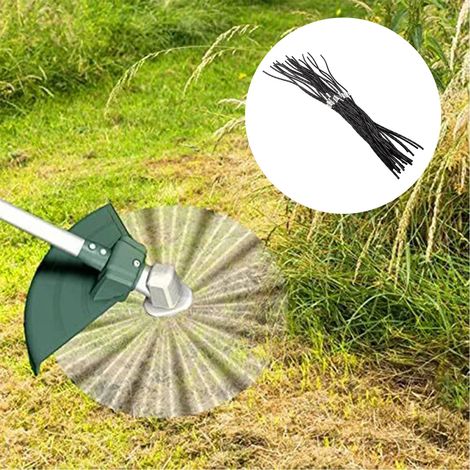 Lot de 20 fils de coupe-bordures Bosch AFS 23 à 37 (pièces de rechange, 39 cm x 3,5 mm). (1/4)