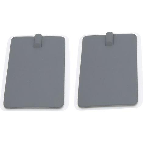 Weiche Silikon-Physiotherapie-Elektroden, 7 x 11 cm große Klebepflaster für Elektrostimulatoren, 2er-Packung (1/5)