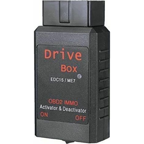 Drive Box EDC15/ME7 OBD2 IMMO Désactivateur Activat OBD2 Drive Box IMMO Désactivateur Activateur Accessoires de voiture