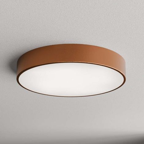 [NEUWERTIG] B-Ware Deckenleuchte Lampe Cleo Kupfer stahl kunststoff E27 IP54 austauschbar dimmbar (1/2)