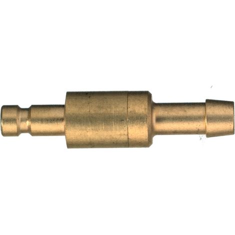 Raccord rapide pneumatique Legris, Tuyau cannelé vers Femelle, Mâle Profil rectus, Walther en Laiton nickelé ( Prix pour 1 )