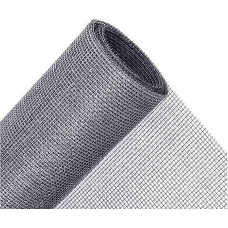 QORVA-Rouleau moustiquaire 150 x 300 cm – Tissu en fibre de verre anti-rayures – Réglable pour fenêtres – Circulation d'air optimale (1/5)